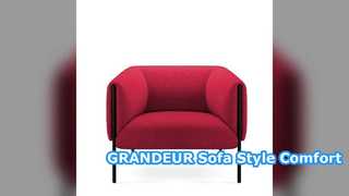 Canapé GRANDEUR : Confort Ergonomique de Style Moderne