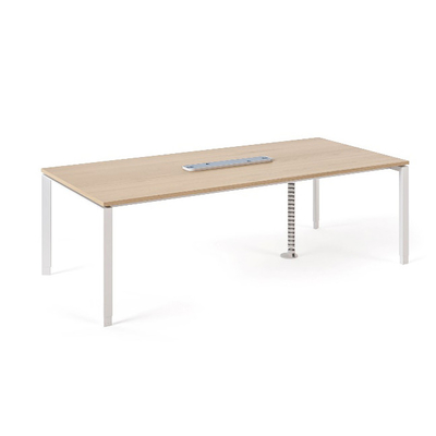acheter MC3.0 Bureau de conférence de bureau moderne Surface lisse rectangulaire avec gestion de câble online manufacture
