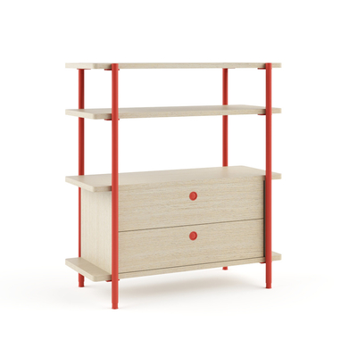 acheter Unité de stockage de bureau multifonctionnelle FLEX, étagères ouvertes modernes de taille personnalisée online manufacture