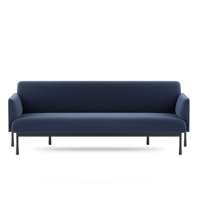acheter Sofa de bureau moderne en tissu doux Couch à trois places Couche RAL Couleur avec des jambes métalliques robustes online manufacture