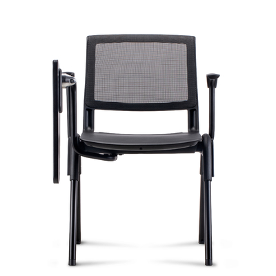 acheter Chaise de bureau en maille ergonomique, chaises de salle de conférence en maille avec tablette d' écriture pliable online manufacture